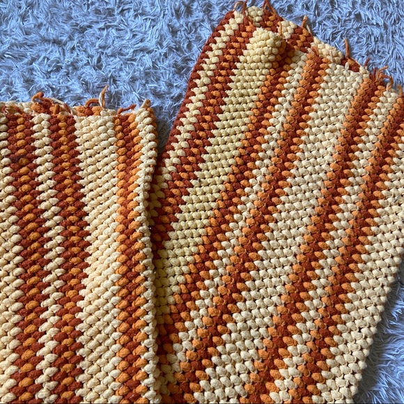 Vintage afghan throw blanket - Picture 2 of 6